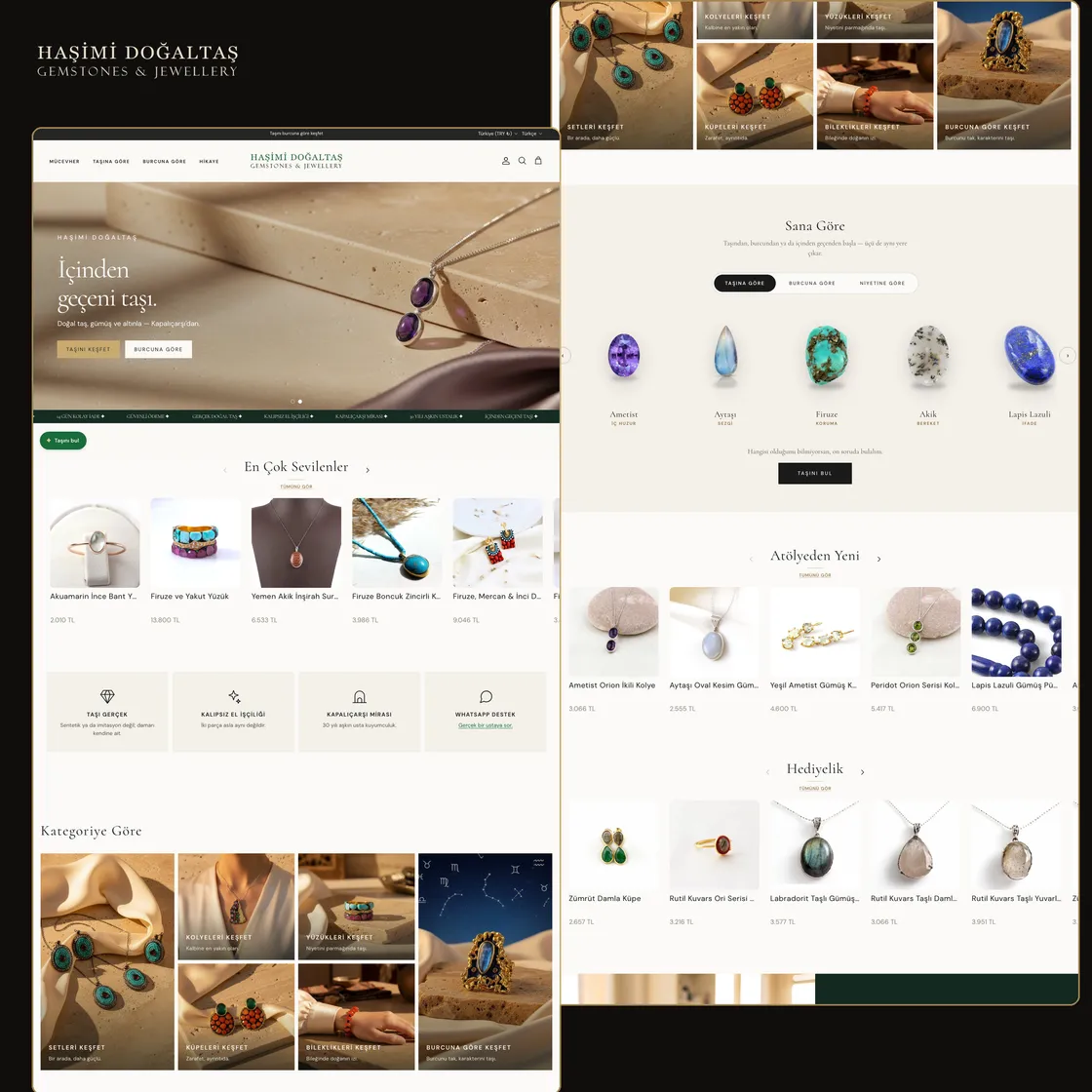 Haşimi Doğaltaş — web sitesi
