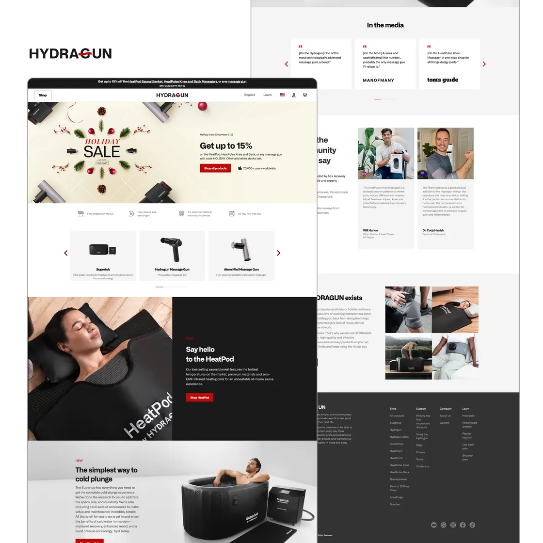 Hydragun — web sitesi