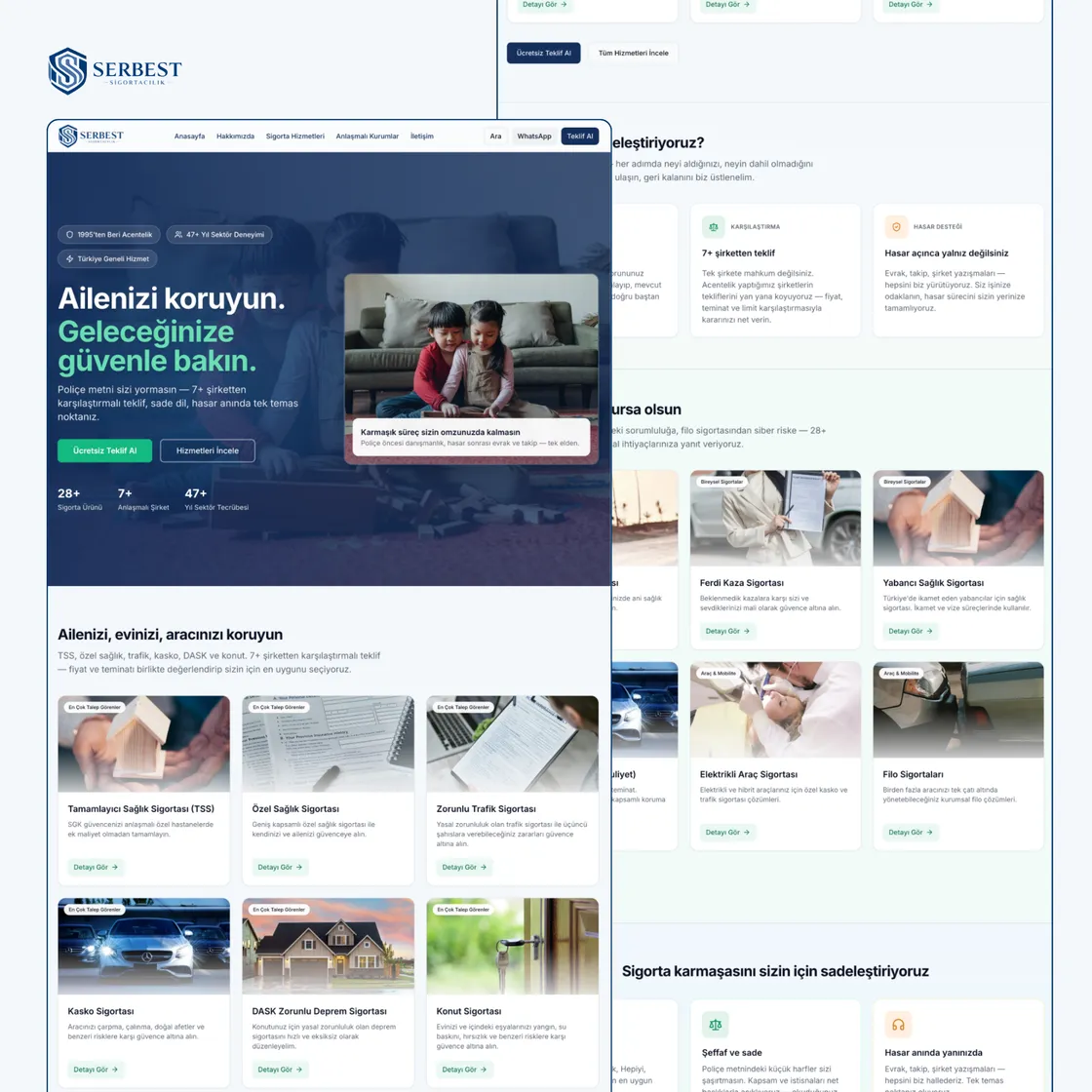 Serbest Sigortacılık — web sitesi